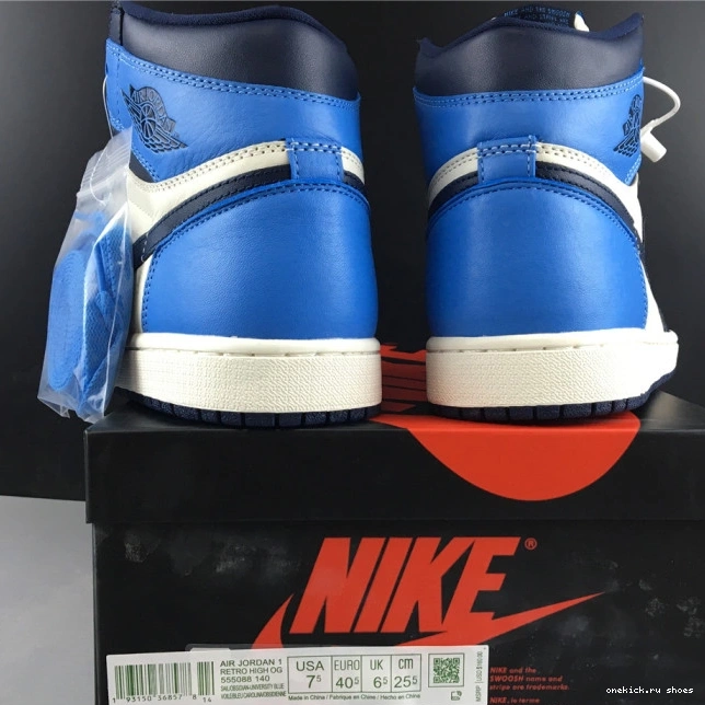 Cheap OG 1 Obsidian High 555088-140 Retro Jordan Air 0717